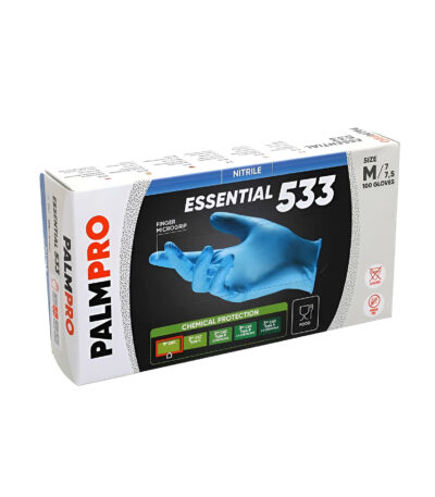 Guanto Nitrile Palmpro Essential 533 Box 100 Pezzi