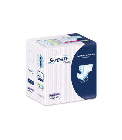 Serenity Pannolone Classic Maxi Medium 15 Pezzi