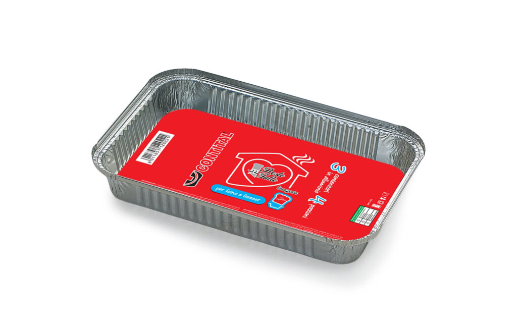 CONTITAL presto R2L Vaschette Alluminio