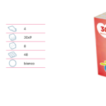 I Fazzoletti Soft Flower 30x9