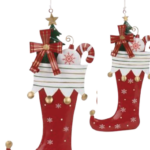 SET DUE CALZE ROSSE DA APPENDERE