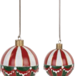 SET 2 MONGOLFIERE BIANCHE E ROSSE